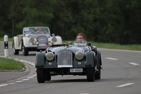 2 x Morgan am Bergrennen Steckborn Memorial 2018