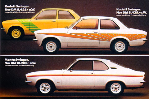 Opel Sondermodelle Swinger 1975