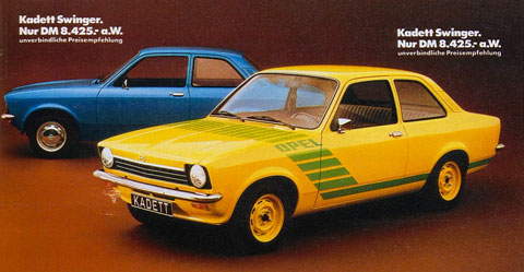 Opel Kadett Swinger Sondermodell 1975