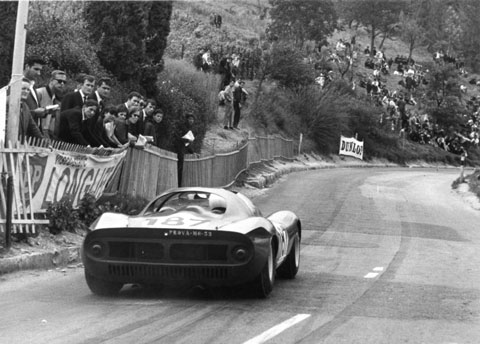 Ludovico Scarfiotti im Dino 206S am Berg (© Archiv Daniel Reinhard)
