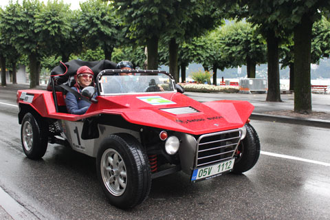 Skoda Buggy beim Treffen im Tessin