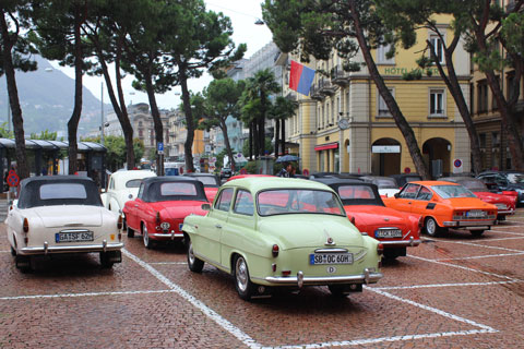 Skoda-Treffen in Lugano