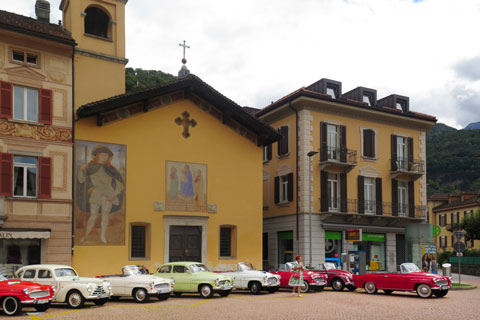 Skoda-Treffen in Bellinzona