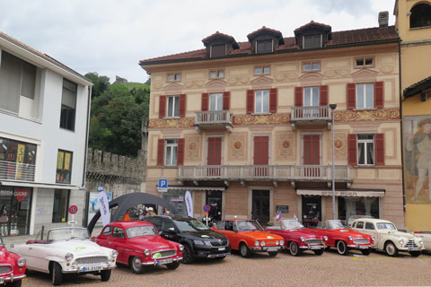 Skoda-Treffen im Tessin