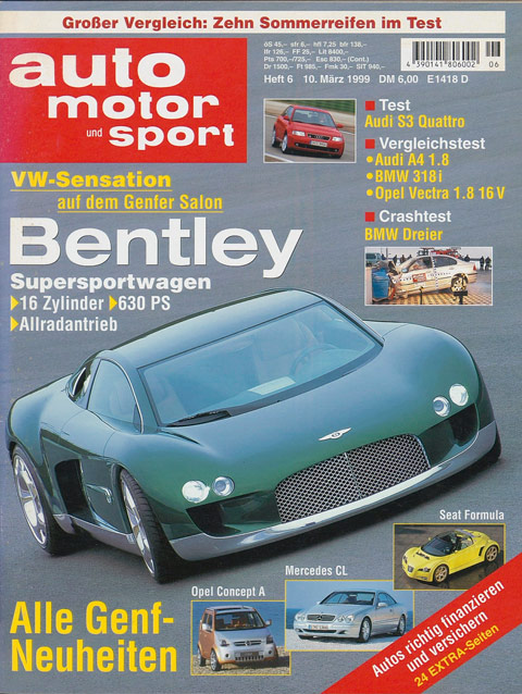 AMS Heft 6/1999 Titelblatt