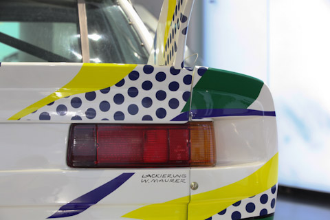 BMW 320 Gruppe 5 von 1977, Lackierung durch W. Maurer  (© Bruno von Rotz)