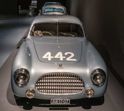 Vorderansicht Cisitalia 202 SC von 1948 (© Paul Grall)