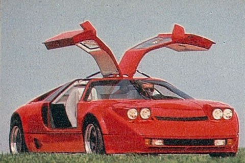 Kodiak F1 im Jahr 1987 - mit Flügeltüren (© AMS)