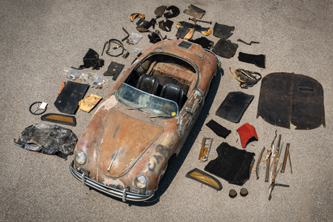 Lot 173 an der Porsche-Versteigerung von RM/Sotheby's in Atlanta - Porsche Speedster