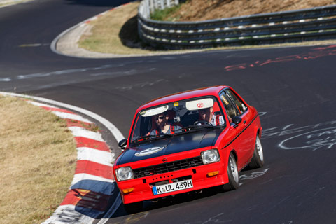 Im Jahr 2018 - Opel Kadett C 1200 SR von 1974 (© Archiv Gerd Müller)