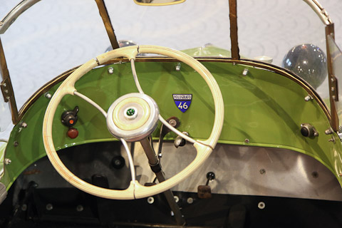 Armaturenbrett des Volugrafo Bimbo 46 an der Auto e Moto d'Epoca Padova 2018