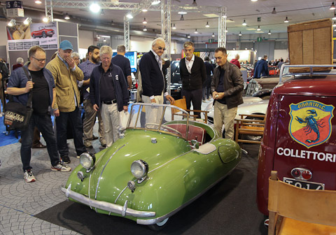 Volugrafo Bimbo 46 an der Auto e Moto d'Epoca Padova 2018