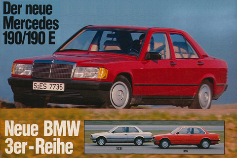 Artikelbild BMW gegen Mercedes-Benz - 1982 wurden die Karten neu gemischt