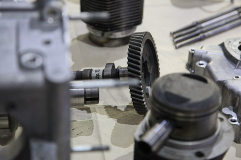 Porsche 356 Motor - Nockenwelle