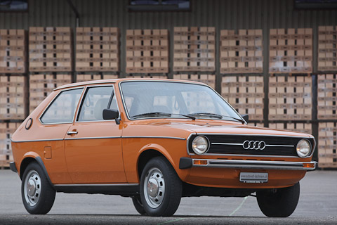 Audi 50 GLS von 1977 (© Bruno von Rotz)