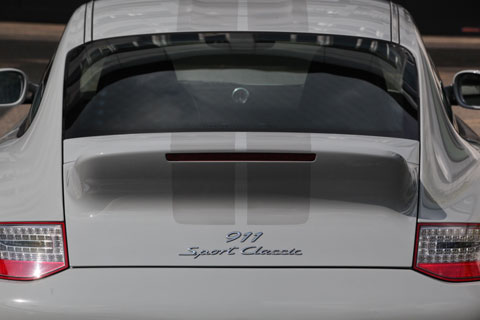 Porsche 911 Sport Classic 2009 - Heckspoiler