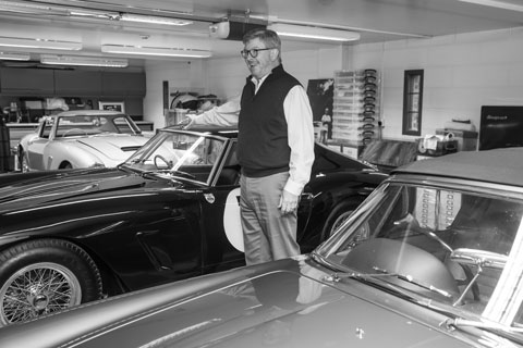 Ross Brown mit Ferrari 250 GT SWB (© Daniel Reinhard)