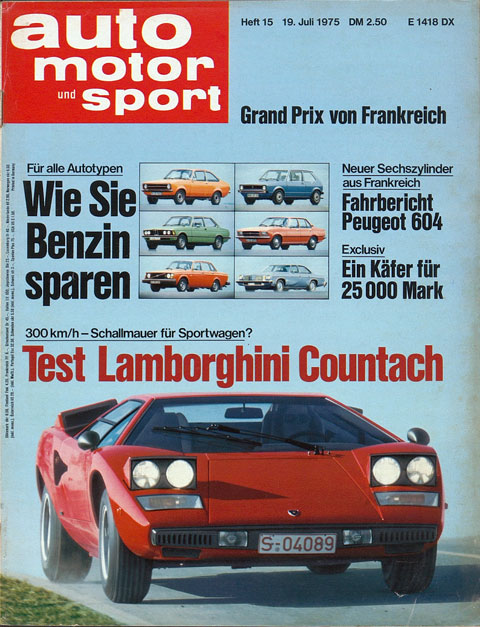 Auto Motor und Sport Heft 15/1975