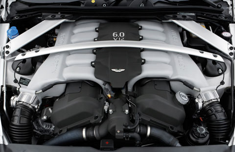 Aston Martin DB9 Motor (© Aston Martin)