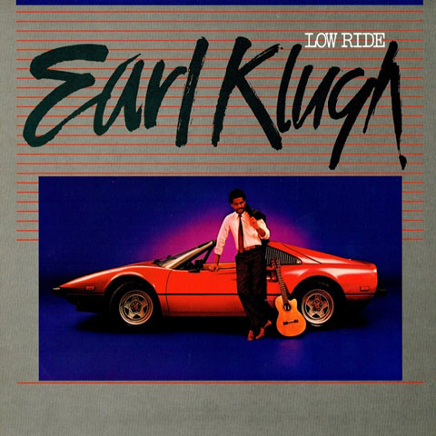 Ferrari 308 GTS auf dem Cover von Low Ride von Earl Klugh