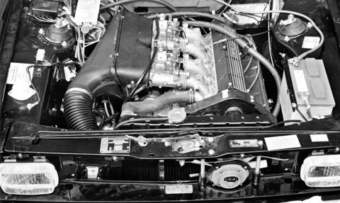 Motor der Talbot Sunbeam Lotus von 1979/1980