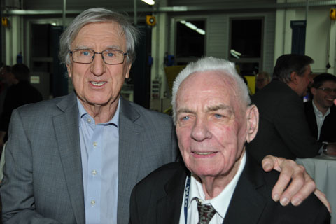 Anton Konrad und Kurt Bergmann (© Sascha)