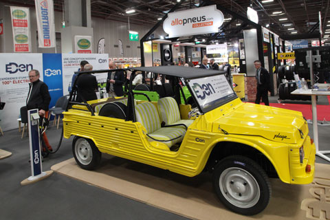 Citroën Méhari Eden Cassis an der Rétromobile 2019