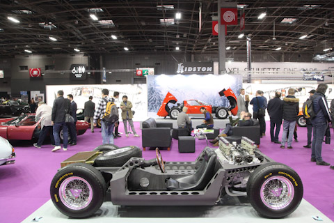 Lamborghini Miura Chassis - gezeigt bei Kidston auf der Rétromobile Paris 2019
