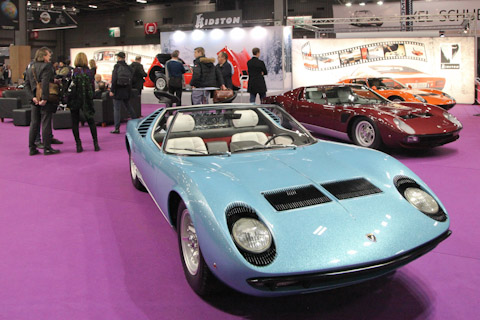 Lamborghini Miura Spider von 1968 - gezeigt bei Kidston auf der Rétromobile Paris 2019