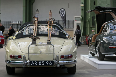 Artikelbild Mit dem Mercedes-Benz 300 SL (W198) in den Skiurlaub?