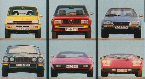 Die besten Autos - Sieger Importwertung 1979 (© AMS)
