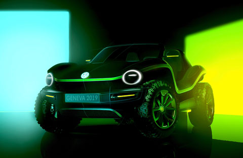 VW ID Buggy von 2019 (© Volkswagen/Werk)