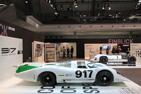 Porsche 917 von 1969 an der Retro Classics 2019