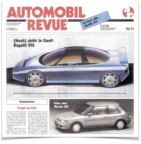Automobile Revue März 1989