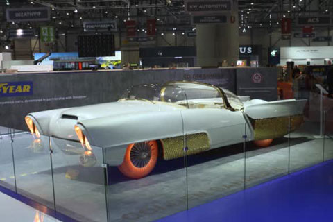 Golden Sahara am Genfer Autosalon 2019 auf dem Goodjear Stand