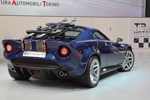 New Stratos mit Skiern am Genfer Automobilsalon 2019