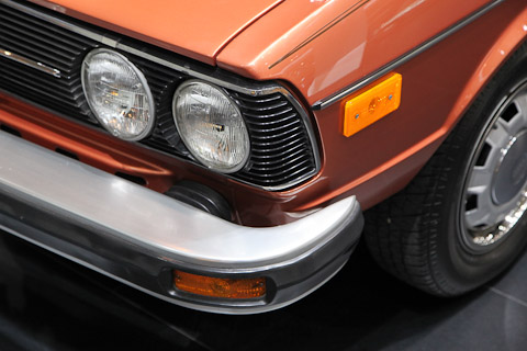 Stossfänger des Audi Foxwagon 1978 an der Techno Classica Essen 2019