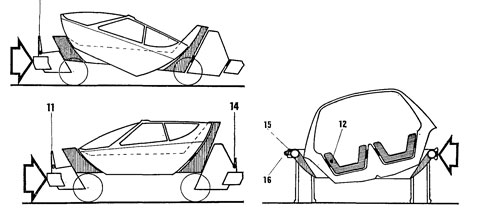 Z-Form-ESV von 1975 bei einem Unfall