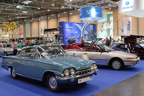 Ford Consul Capri von 1965 an der Techno Classica 2019