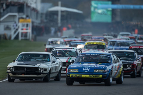 Neel Jani im Rover 3500 am Goodwood MM 77 (© Daniel Reinhard)