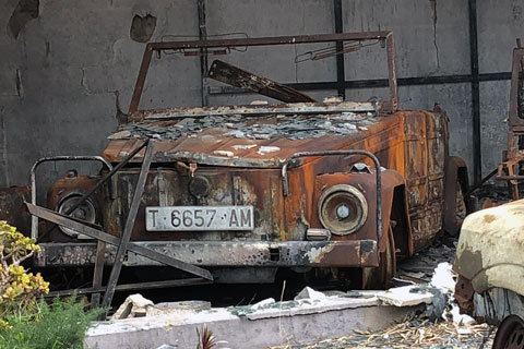 VW 181 auf Menorca (© Marcel Widler)