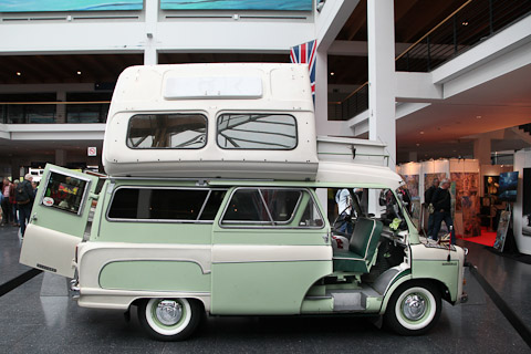 Bedford CA Dormobile an der Motorworld Classics Bodensee 2019