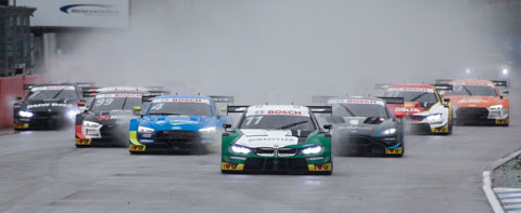 Start zum ersten DTM-Rennen 2019 auf dem Hockenheimring (© Daniel Reinhard)