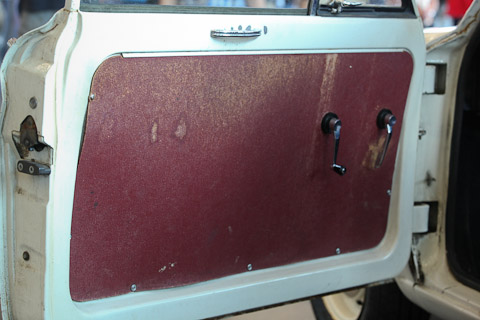 Türverkleidung Sunbeam Imp von 1970 an der Swiss Classic World Luzern 2019