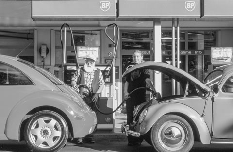VW Käfer versus VW Beetle (© Daniel Reinhard)