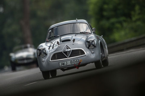 Borgward 1500 von 1953 an der Le Mans Classic 2018 (© Daniel Reinhard)