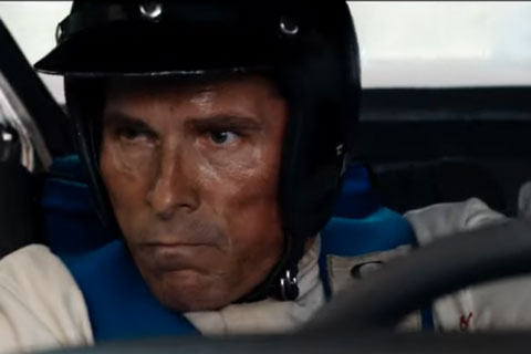Christian Bale als Ken Miles in Ford v Ferrari (Vorfilm) (© 20 Century Fox)