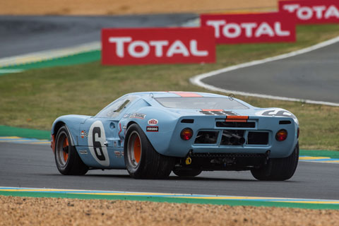 Ford GT40 von 1969 in Le Mans im Jahr 2019 (© Daniel Reinhard)