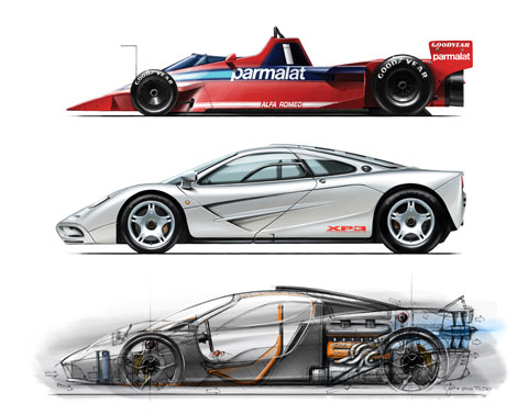 Gordon Murray T.50 Supersportwagen 2019