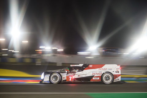 Kamui Kobayashi im Toyota in Le Mans 2019 (© Daniel Reinhard)